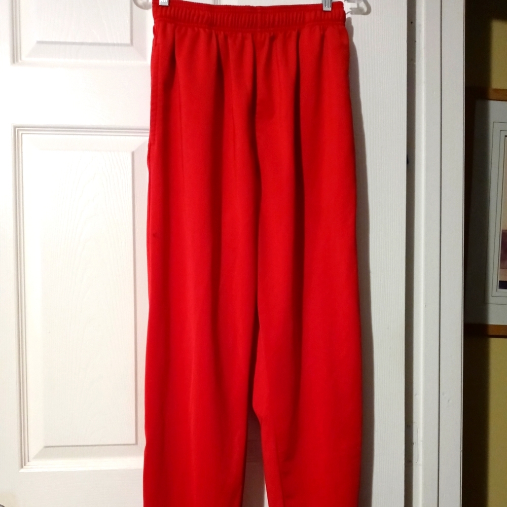 🏀BADGER RED ATHLETIC JOGGER PANTS 🎾